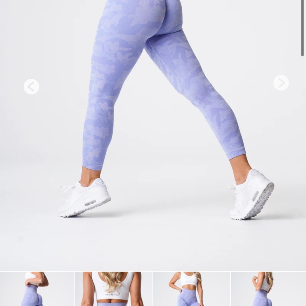 NVGTN Periwinkle Camouflage Leggings